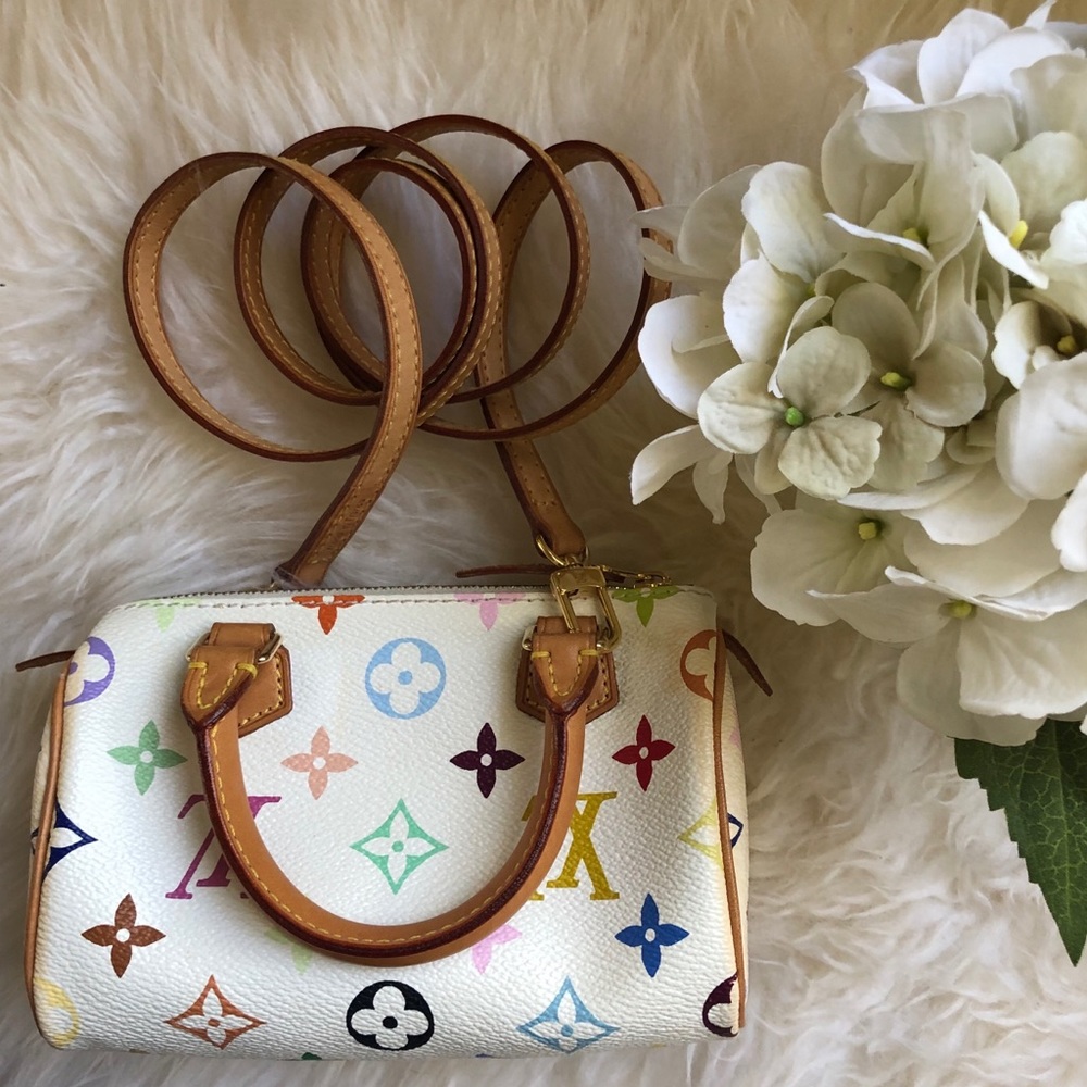 🌸RARE🌸 LV Speedy HL Multicolor 🌸RARE🌸